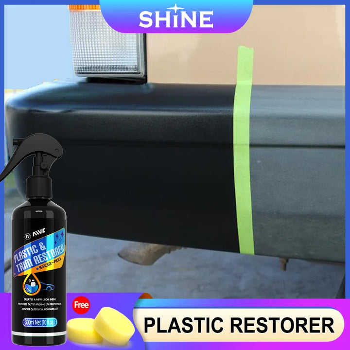 Car Plastic Restorer - Professional Finish for Faded Surfaces